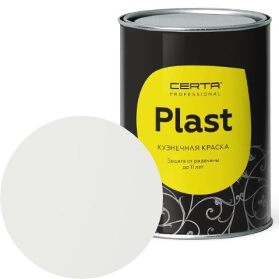 "CERTA-PLAST" полуглянцевый белый (~RAL9003) 0,8кг