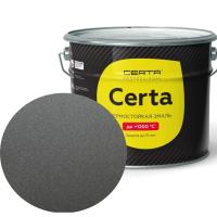 CERTA Professional эмаль антикоррозионная термостойкая до 800°С серый титан металлик 4 кг