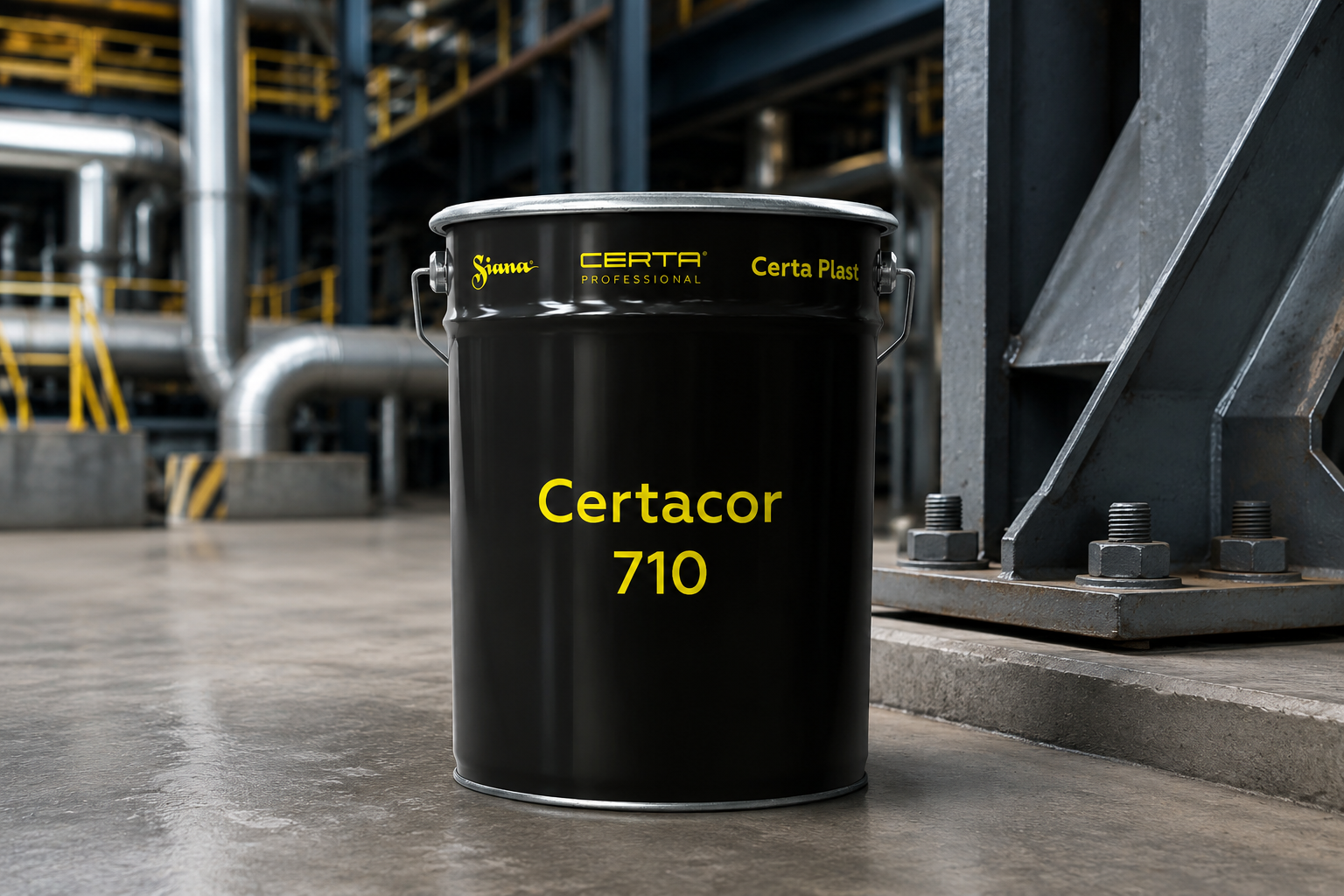 CERTACOR 710: химстойкое и атмосферостойкое покрытие для металла и бетона CERTACOR 710: химстойкое и атмосферостойкое покрытие для металла и бетона