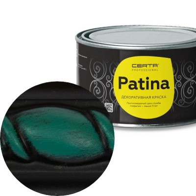 CERTA PATINA Готическая зелень с термостойкостью до 150 градусов 0,16кг