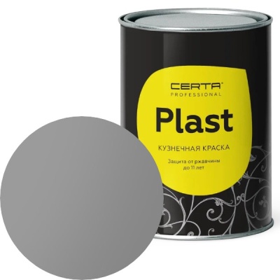 "CERTA-PLAST" полуглянцевый серый (~RAL 7040) 0,8кг