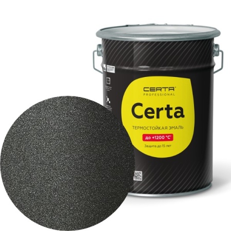 CERTA HS графит металлик 800 °C 4 кг