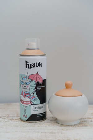 Цвет Рыжий Перс Высокодекоративная акриловая краска Fusion (Фьюжн) серии Chartreux (Шартрез)