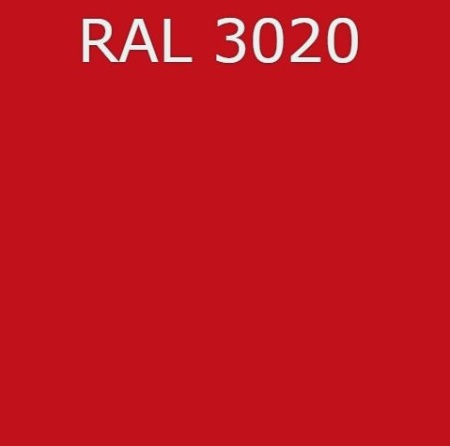 SIANA CLASSIC Ярко красный матовый RAL 3020