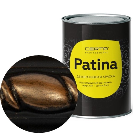 CERTA PATINA Медь с термостойкостью до 150 градусов 0,5кг