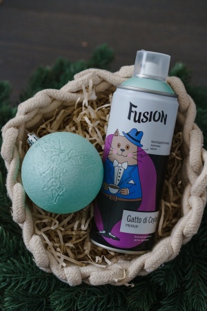 Цвет Селадон Высокодекоративная акриловая краска Fusion (Фьюжн) серии Gatto di Ceylon (Гато ди Силон )