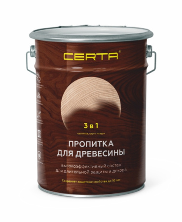 Пропитка для древесины 3в1 CERTA "Европейский дуб"