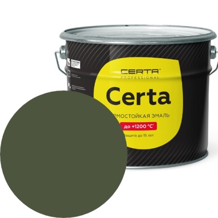 CERTA до 600°С защитный (~RAL 6003) 10 кг