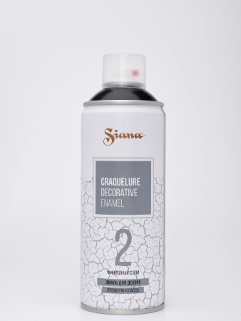 Набор для кракелюра Siana Craquelure золото и черный 1040 мл