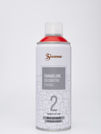 Набор для кракелюра Siana Craquelure золото и красный 1040 мл