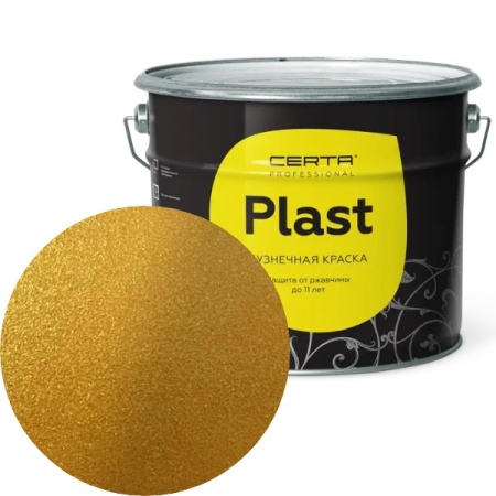 CERTA PLAST Металлик алтарное золото 10 кг