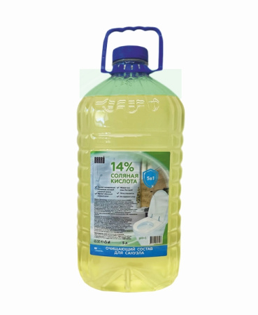Средство чистящее Соляная кислота 14% BARRO 5,0л