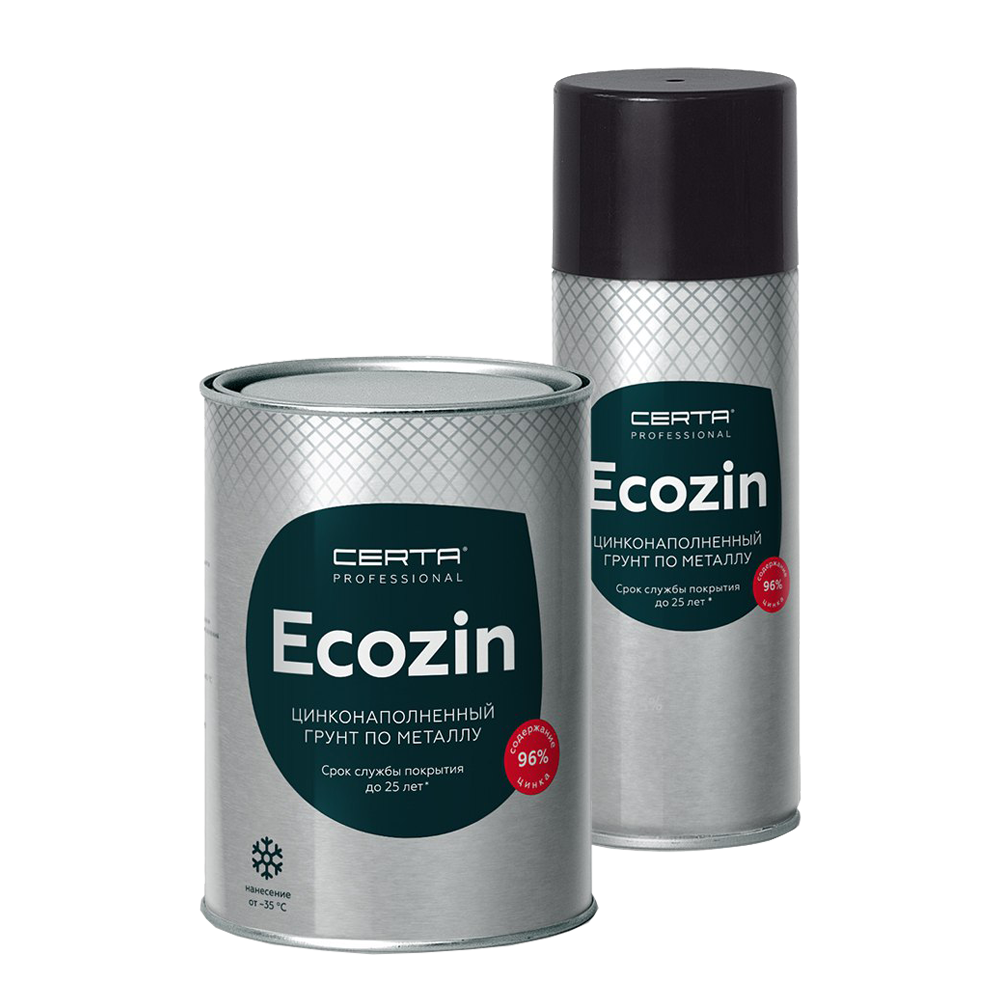 Ecozin Цинконаполненный грунт по металлу Ecozin Цинконаполненный грунт по металлу