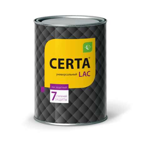 CERTA лак универсальный "7 степеней защиты" до 300°С 0,8 кг CERTA лак универсальный "7 степеней защиты" до 300°С 0,8 кг