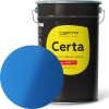 CERTA эмаль антикоррозионная термостойкая до 400°С голубой матовый ~RAL 5012 25 кг CERTA эмаль антикоррозионная термостойкая до 400°С голубой матовый ~RAL 5012 25 кг
